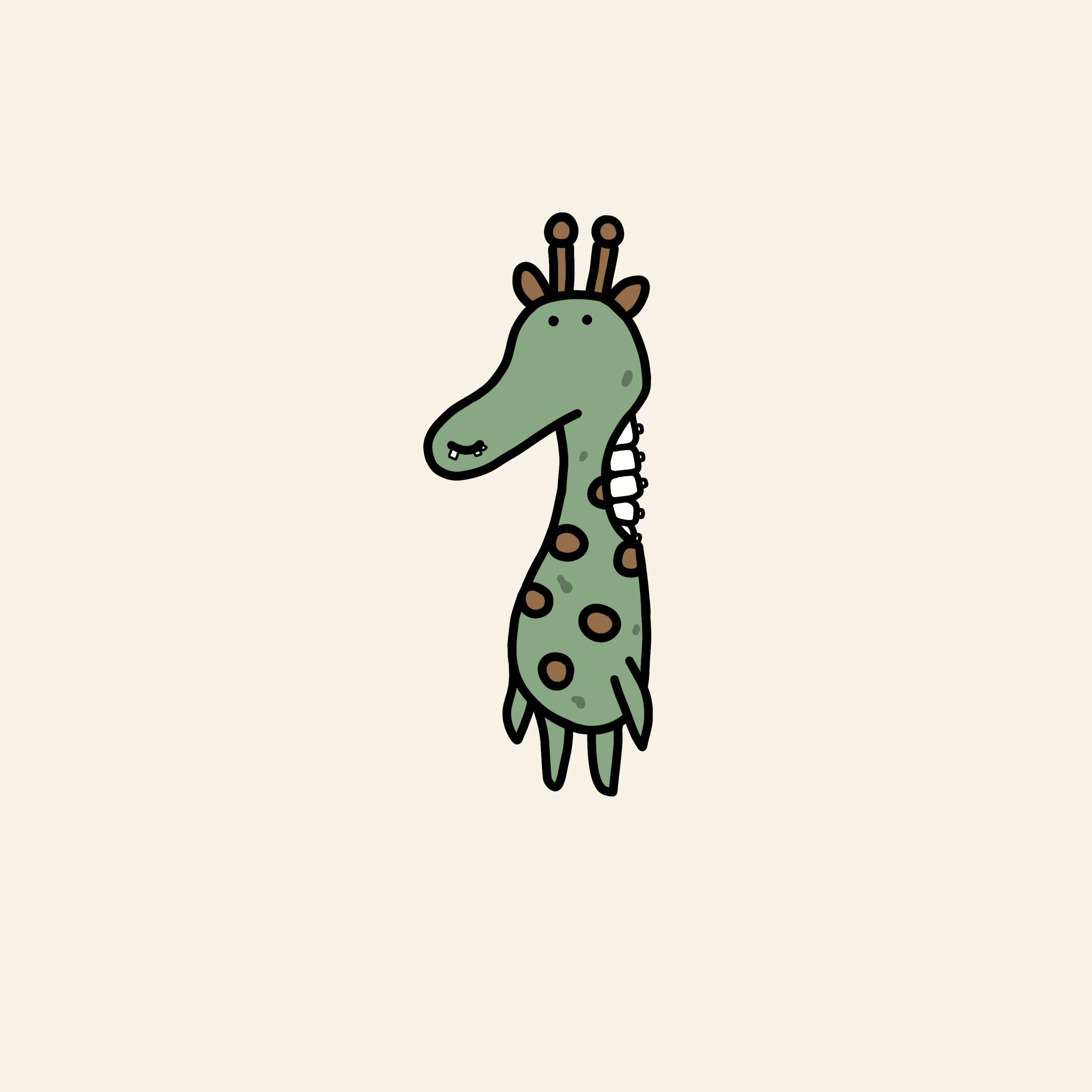 Zombie — giraffe #15