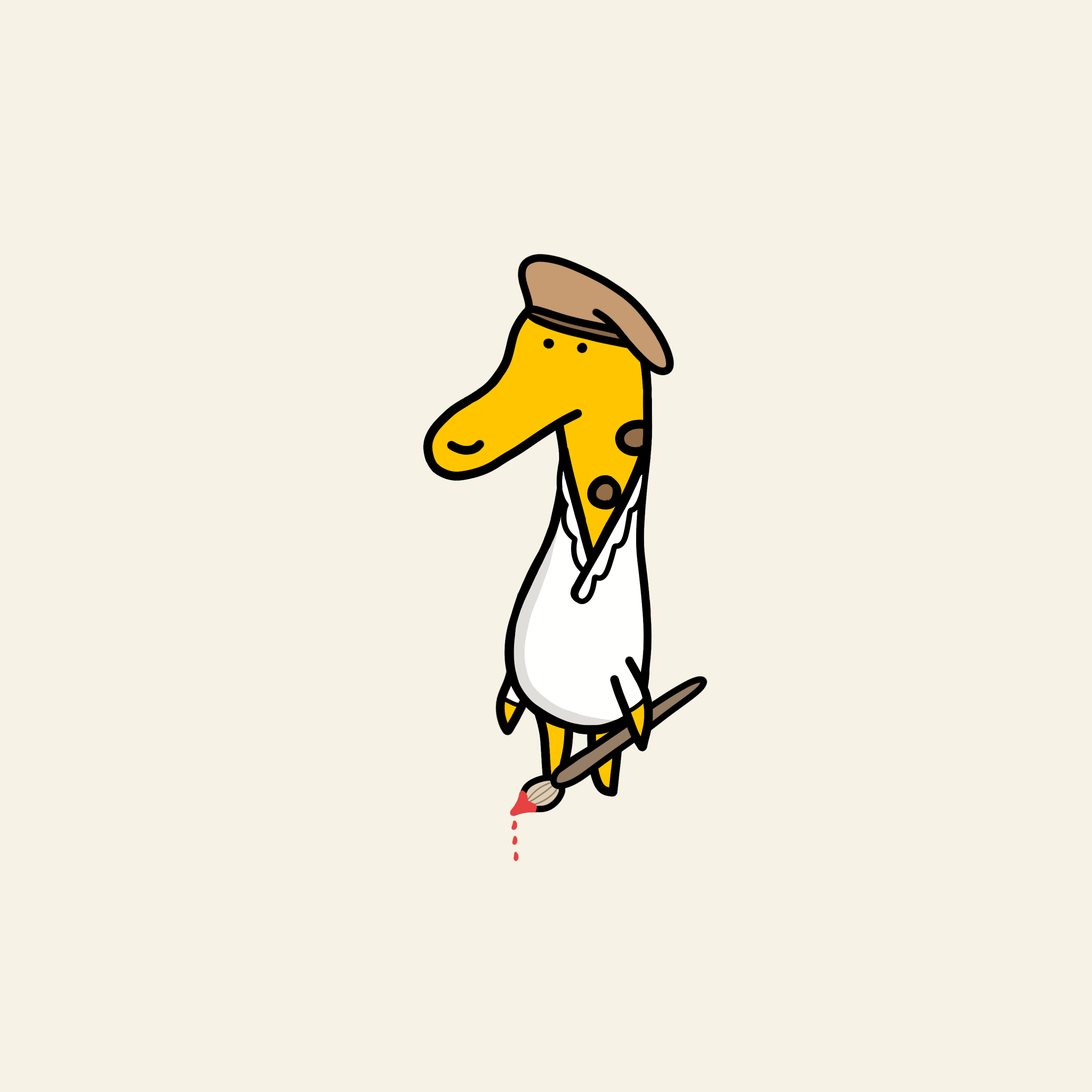 Artiste — giraffe #16