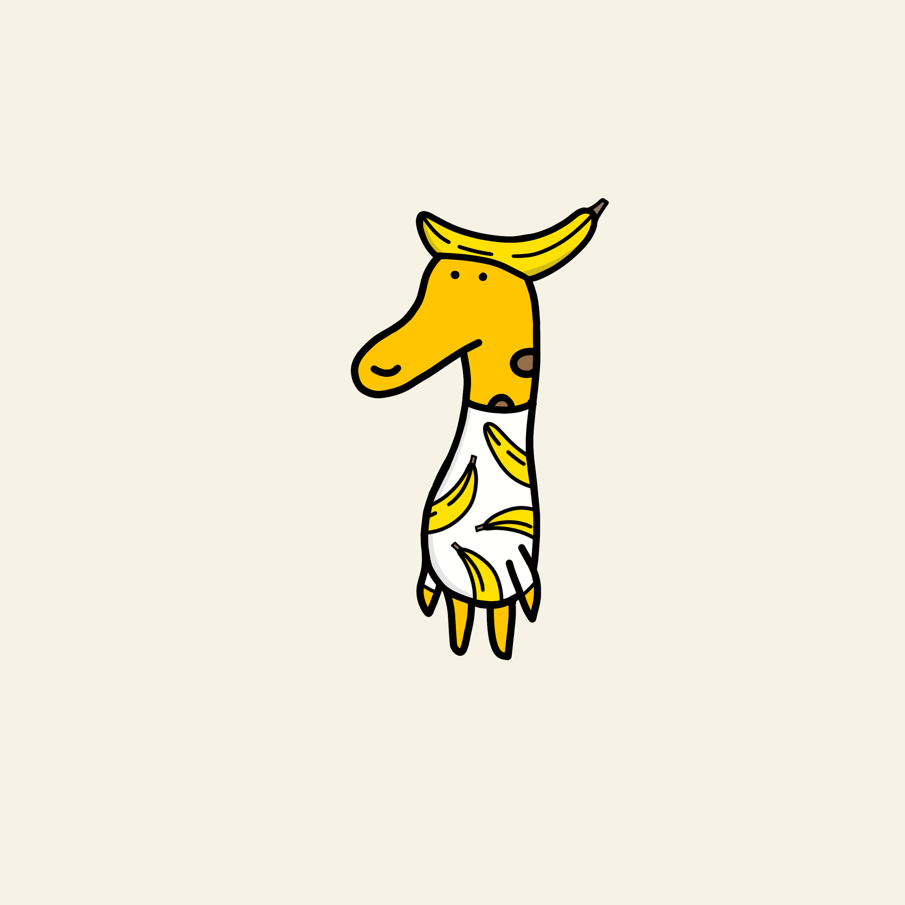 Banana — giraffe #28