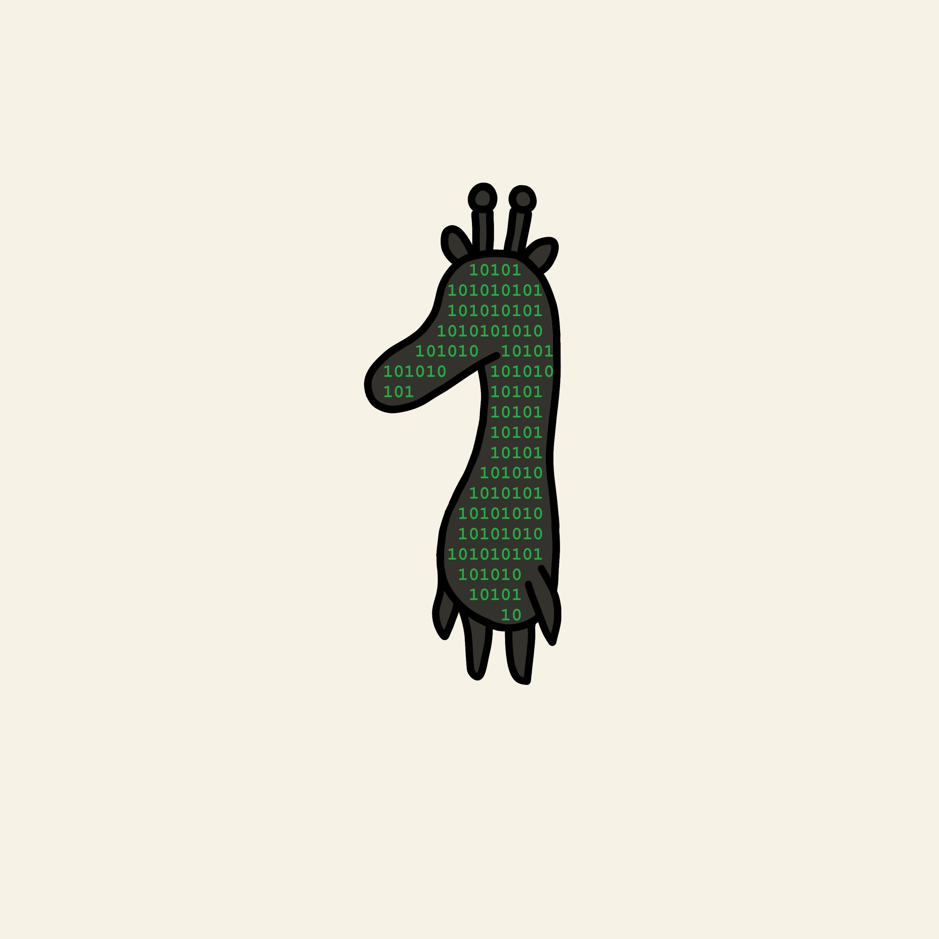 Binary — giraffe #33