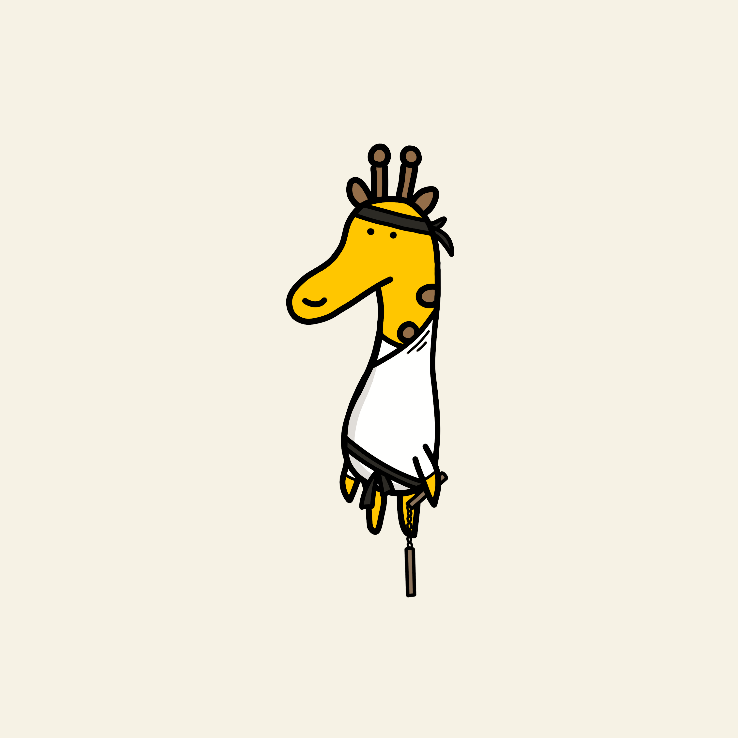Karate — giraffe #38