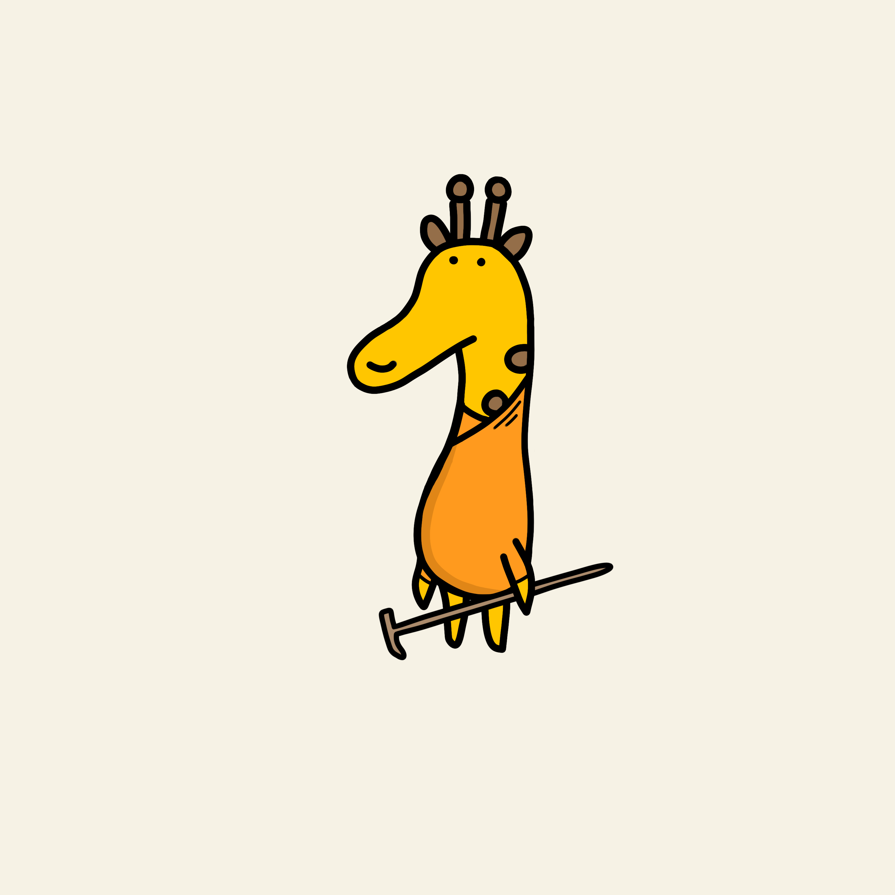Monk — giraffe #41