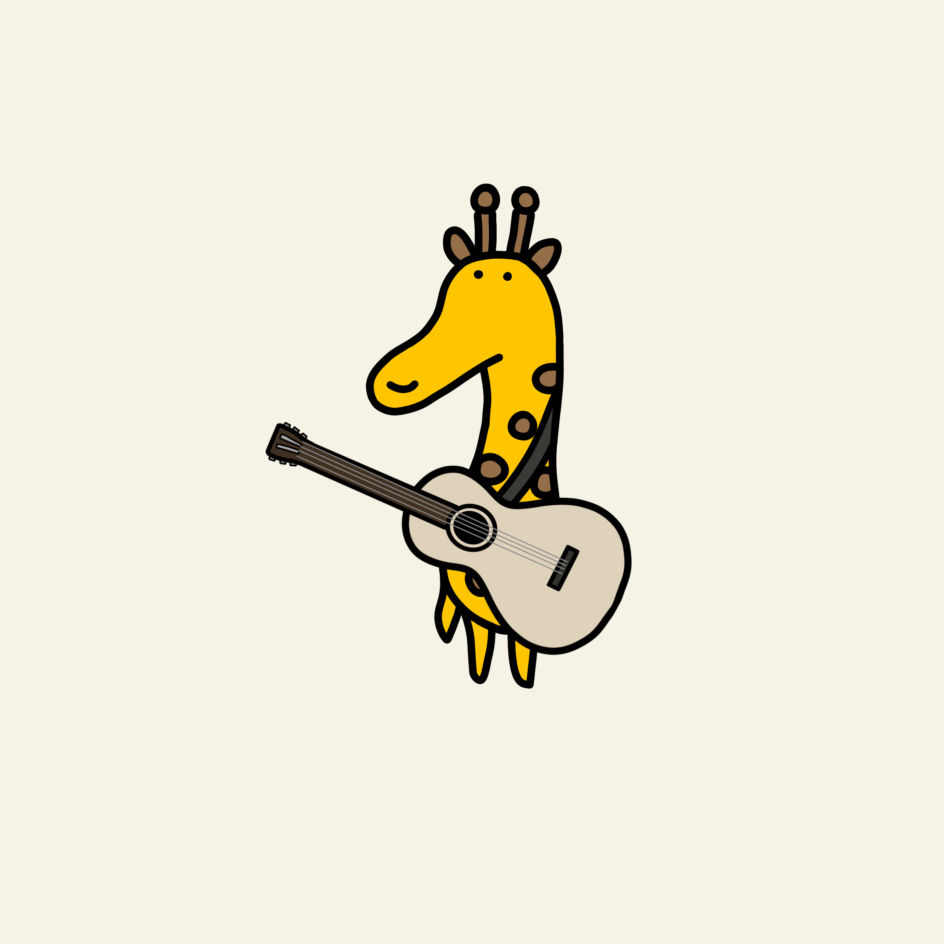 Guitar — giraffe #47