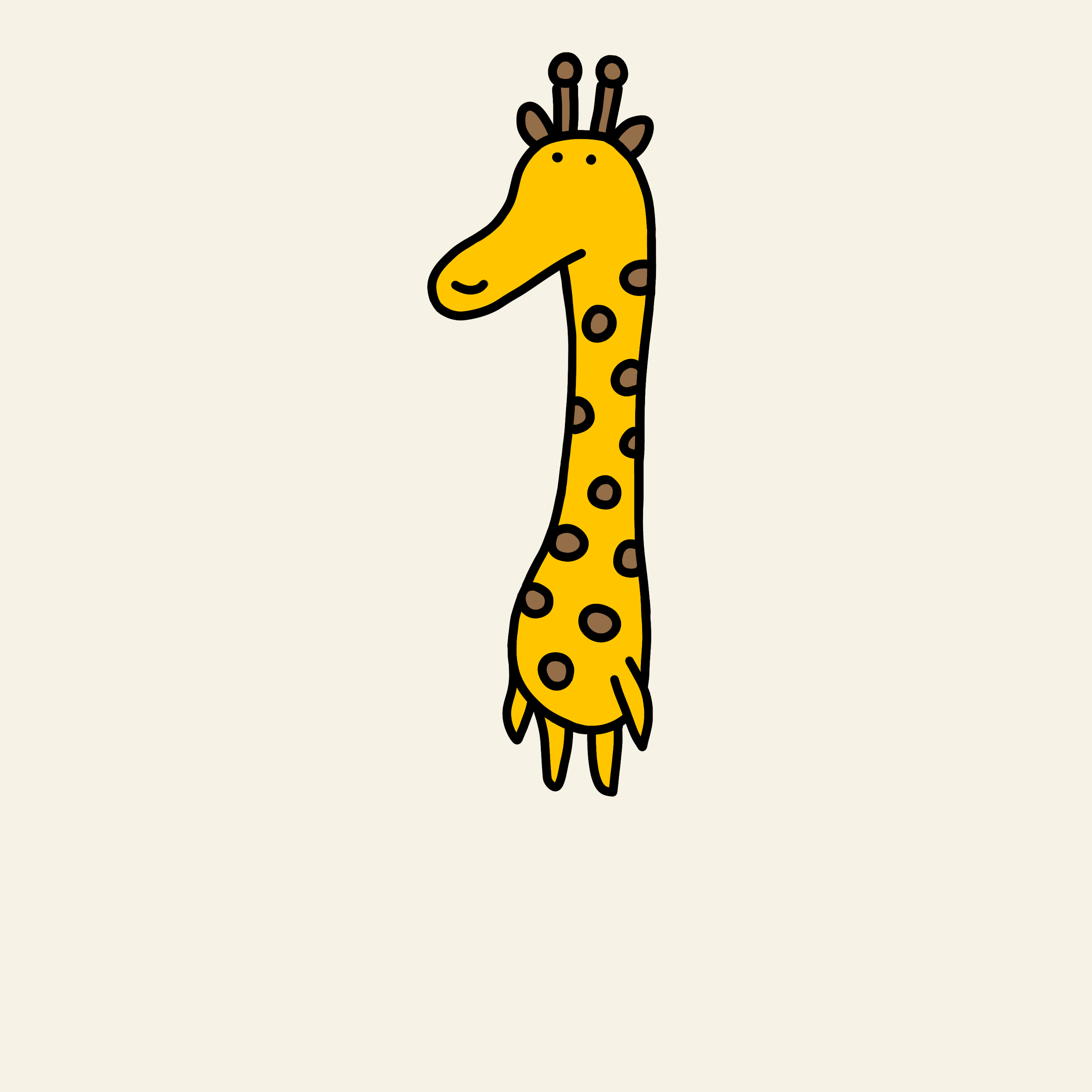 Long neck — giraffe #50