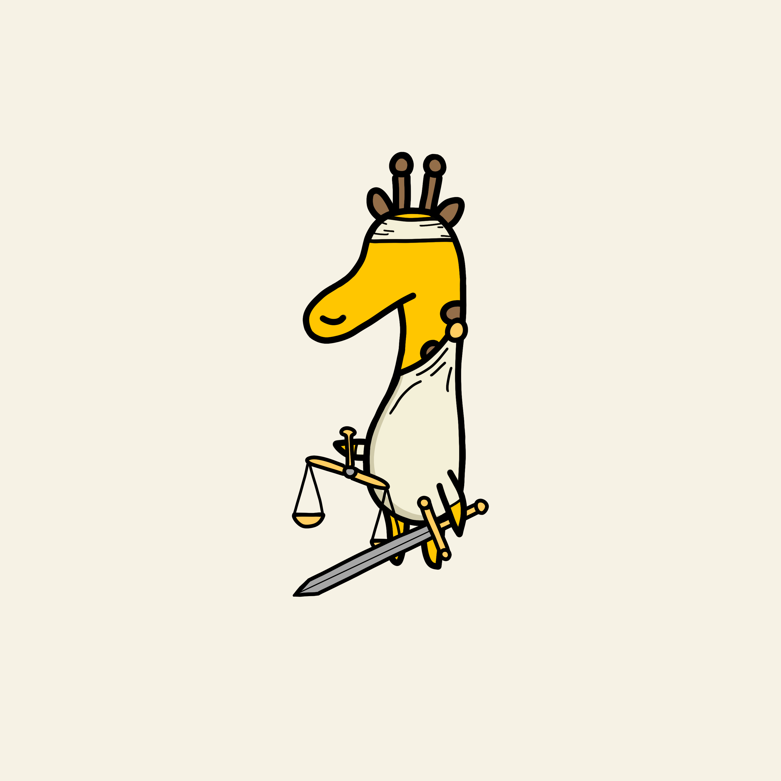 Justice — giraffe #59