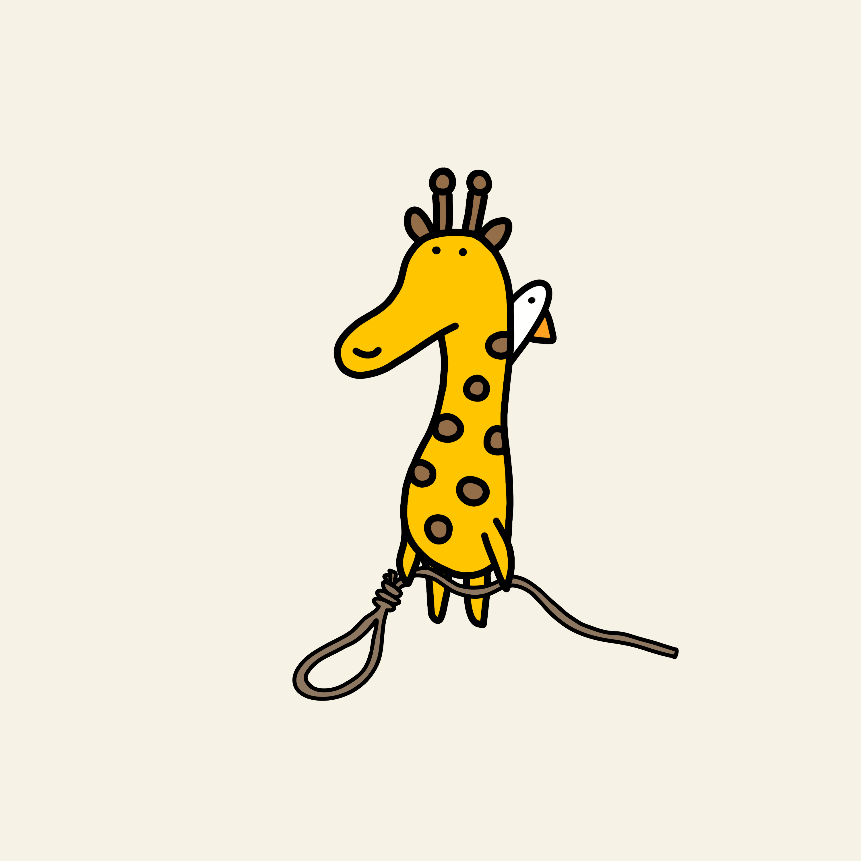 Noose the Goose — giraffe #71