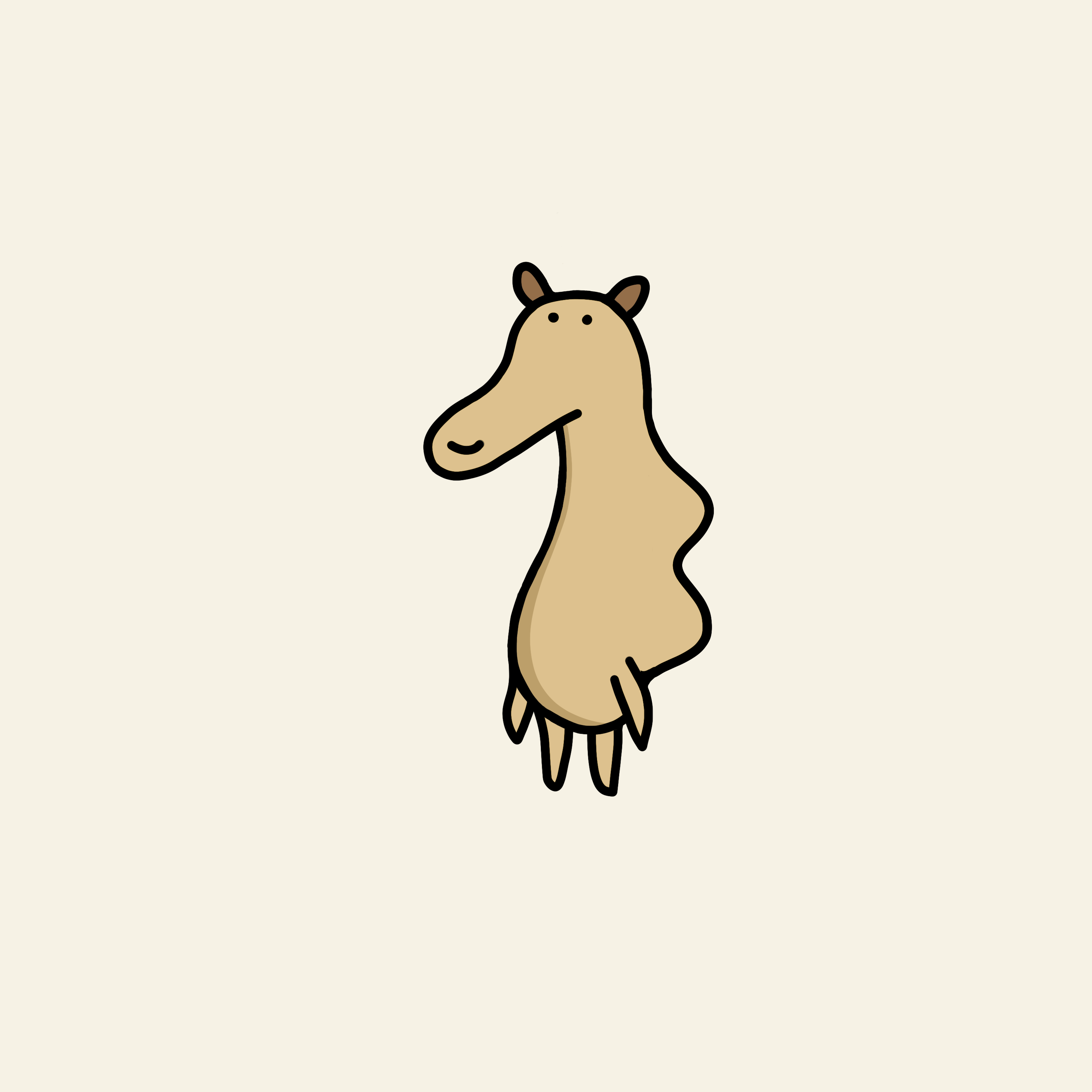 Camel — giraffe #77