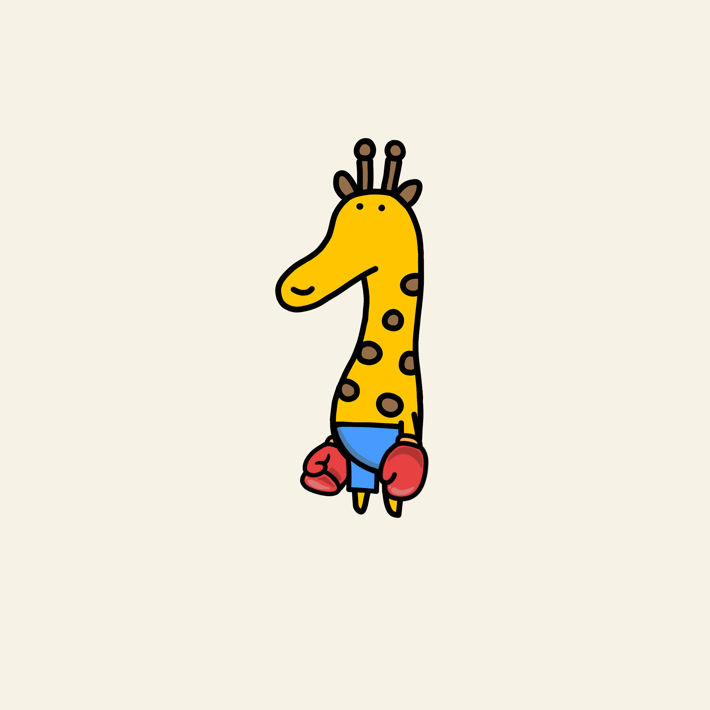 Boxer — giraffe #80
