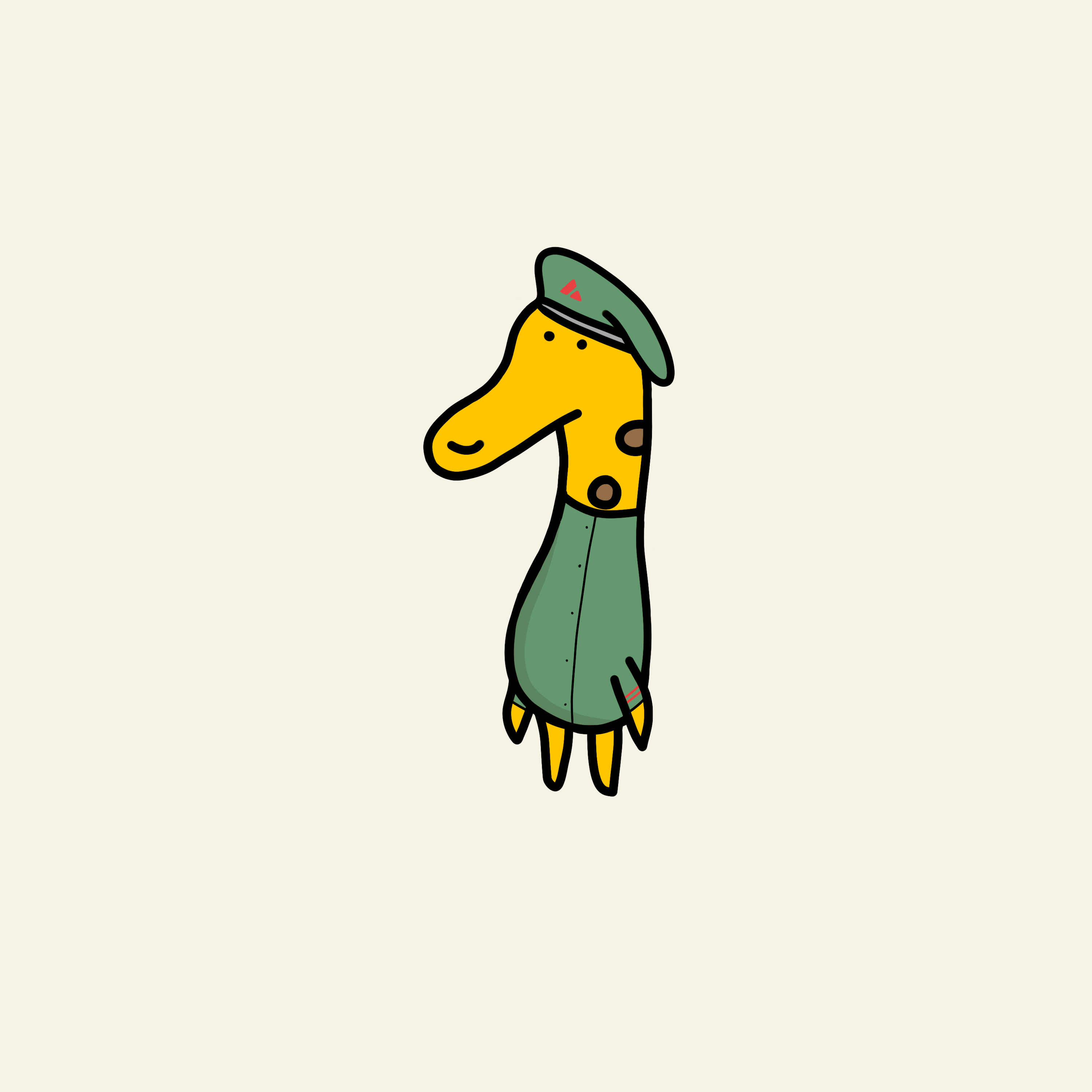 Soldier — giraffe #87