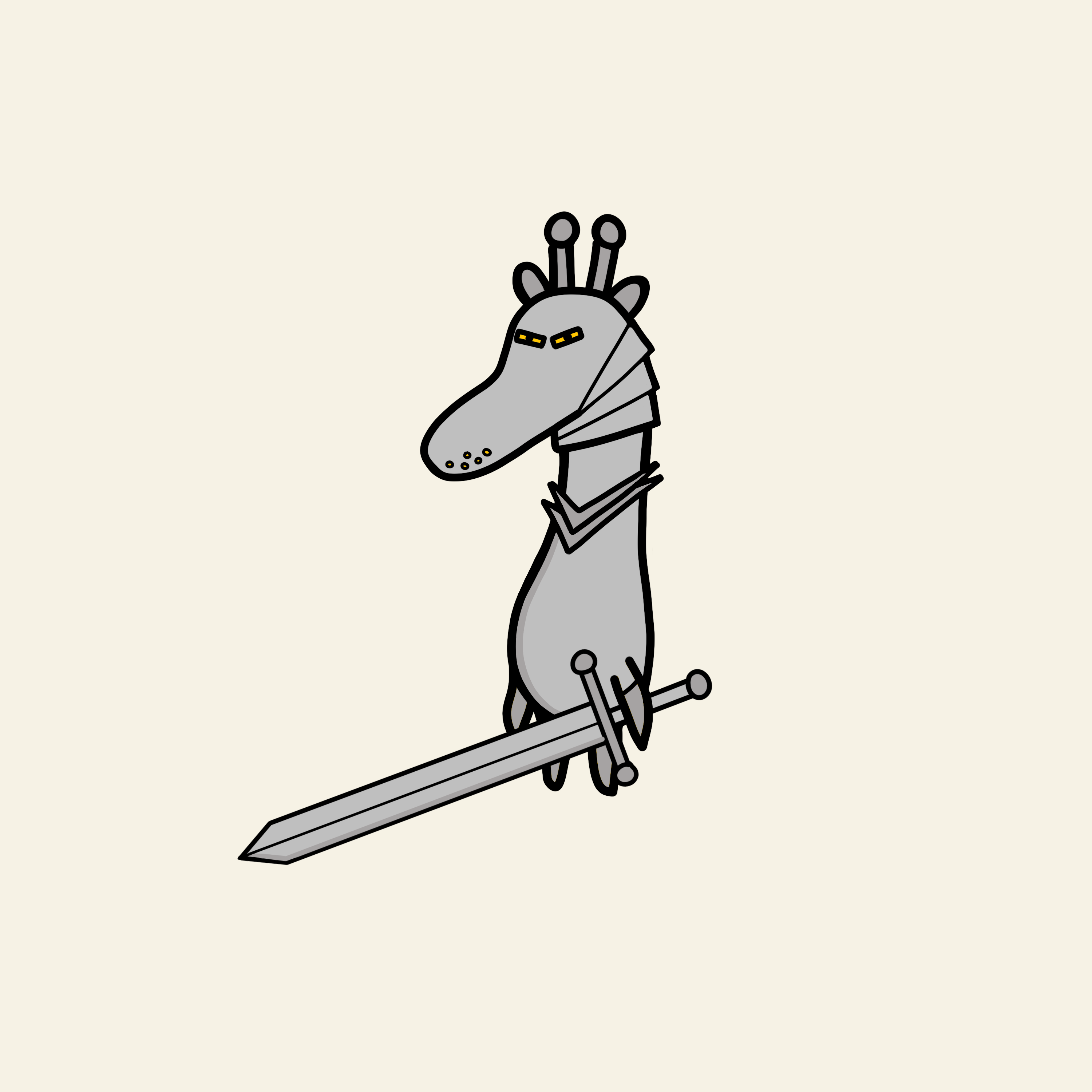Knight — giraffe #90