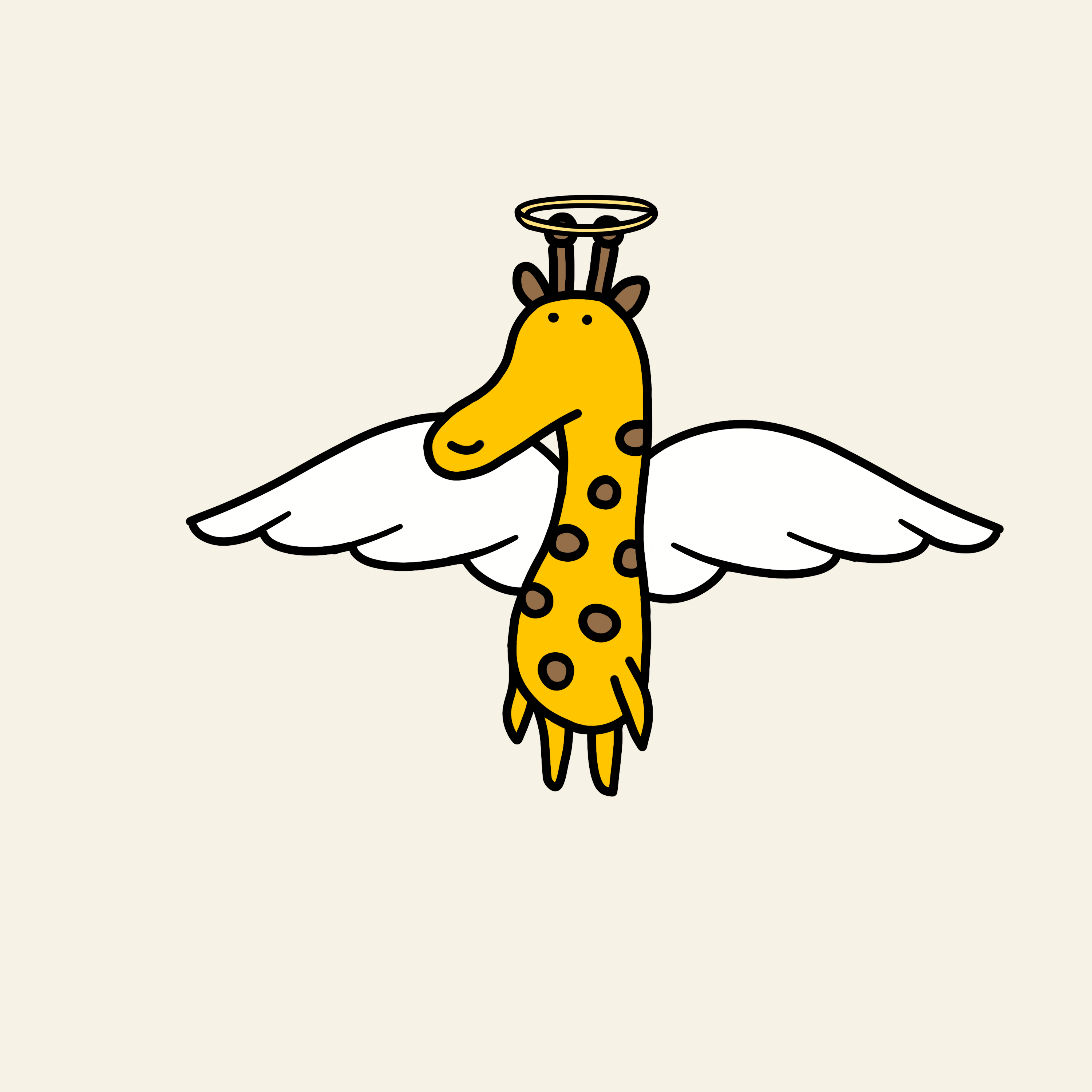 Angel — giraffe #96